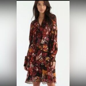 Taylor Multicolor Long Sleeve Dress